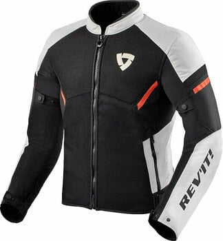 Текстилно яке Rev'it! Jacket GT-R Air 3 White/Neon Red 3XL Текстилно яке - 1