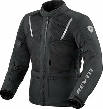 Textile Jacket Rev'it! Jacket Levante 2 H2O Black 2XL Textile Jacket - 1