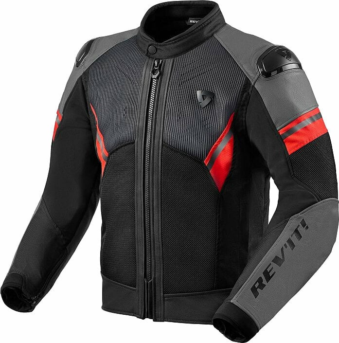 Rev'it! Jacket Mantis 2 H2O Black/Red L Textildzseki