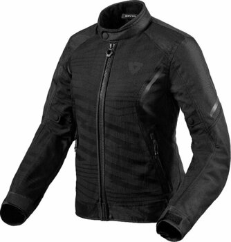 Tekstilna jakna Rev'it! Jacket Torque 2 H2O Ladies Black 34 Tekstilna jakna - 1