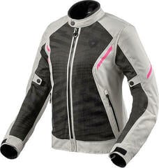 Textilní bunda Rev'it! Jacket Torque 2 H2O Ladies Black/Light Grey 38 Textilní bunda