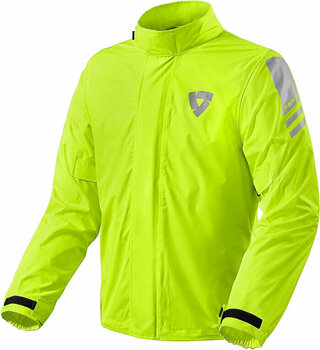 Regenjas voor motorfiets Rev'it! Rain Jacket Cyclone 3 H2O Neon Yellow XS - 1