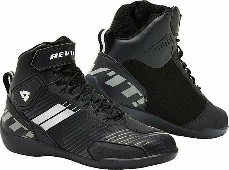 Αθλητικές Μπότες Μηχανής Rev'it! Shoes G-Force Black/White 44 Αθλητικές Μπότες Μηχανής - 1