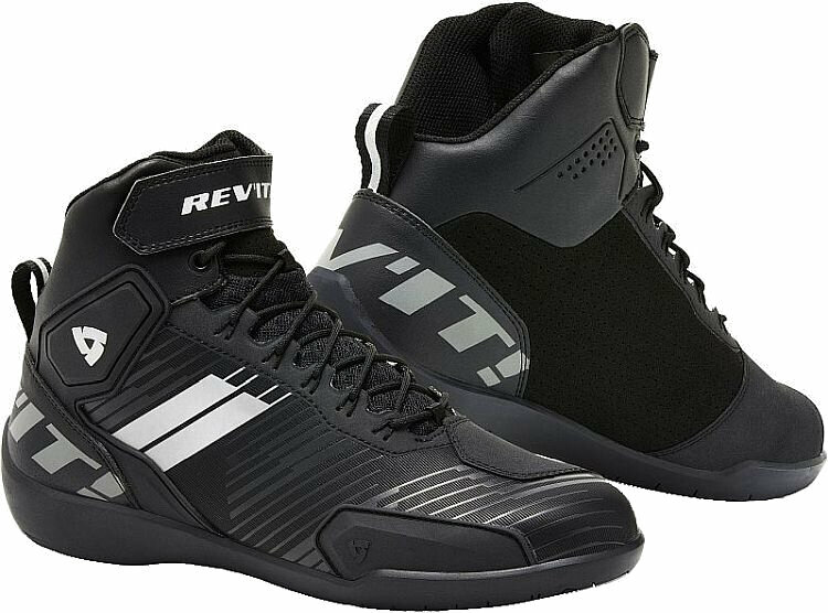 Αθλητικές Μπότες Μηχανής Rev'it! Shoes G-Force Black/White 47 Αθλητικές Μπότες Μηχανής
