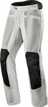 Textilhose Rev'it! Trousers Airwave 3 Silver XL Short Textilhose - 1