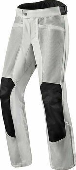 Textile Pants Rev'it! Trousers Airwave 3 Silver 2XL Long Textile Pants - 1
