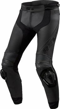 Pantalones de moto de cuero Rev'it! Trousers Apex Black 52 Pantalones de moto de cuero - 1