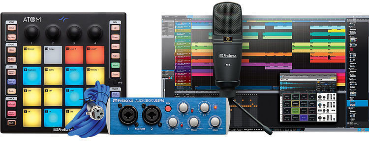 MIDI kontroler, MIDI ovládač Presonus ATOM Producer Lab
