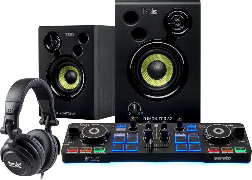 Hercules DJ Starter Kit Mixer de DJ