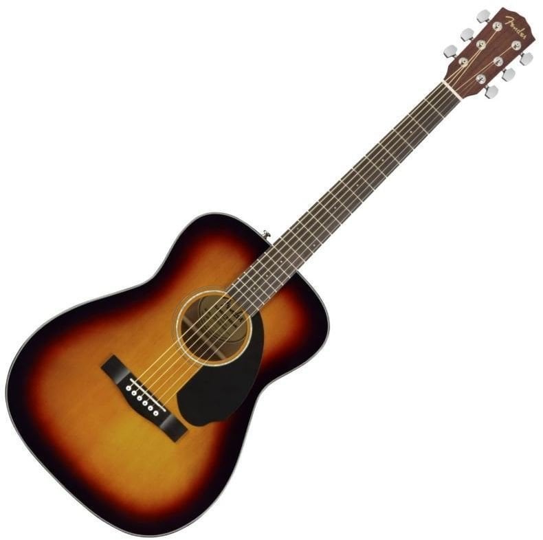 Jumbo akoestische gitaar Fender CC-60S Concert WN Sunburst