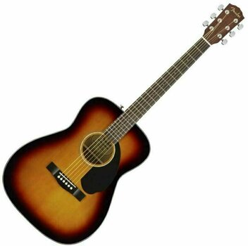 Jumbo akoestische gitaar Fender CC-60S Concert WN Sunburst - 1