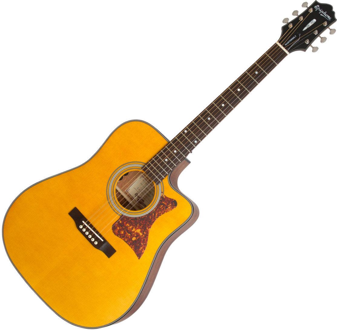 Guitarra electroacústica Epiphone Masterbilt DR-400MCE Natural