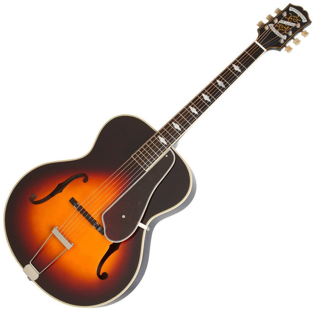 Semi-Acoustic Guitar Epiphone Masterbilt Century Deluxe Classic Vintage Sunburst
