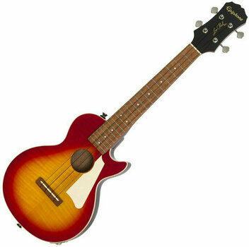 Tenorové ukulele Epiphone Les Paul Tenorové ukulele Heritage Cherry Sunburst - 1