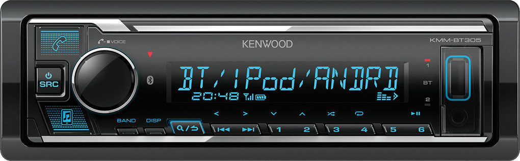 Audio de voiture Kenwood KMM-BT305