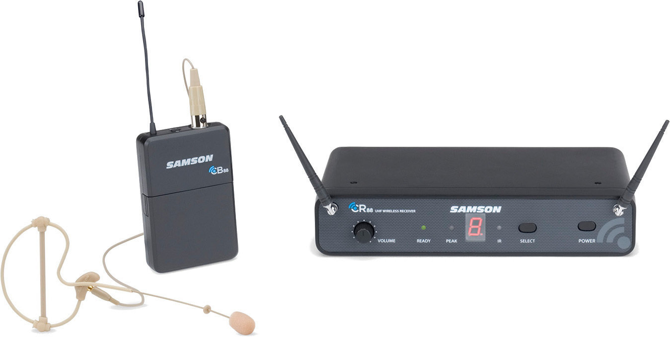 Système sans fil avec micro serre-tête Samson Concert 88 Ear set K