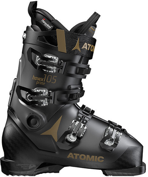 Обувки за ски спускане Atomic Hawx Prime 105 S W Black/Anthracite 26/26.5 18/19