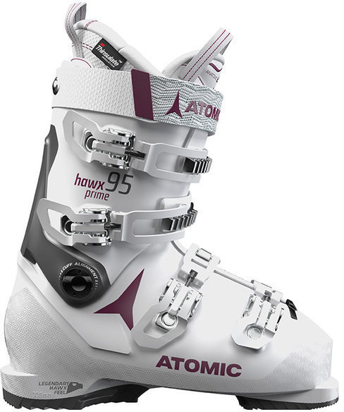 Botas de esqui alpino Atomic Hawx Prime 95 W White/Purple 24/24.5 18/19