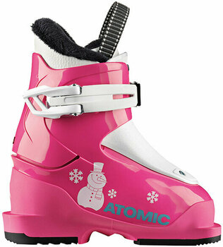 Alpine Ski Boots Atomic Hawx Girl 1 Pink/White 25.5 18/19 - 1