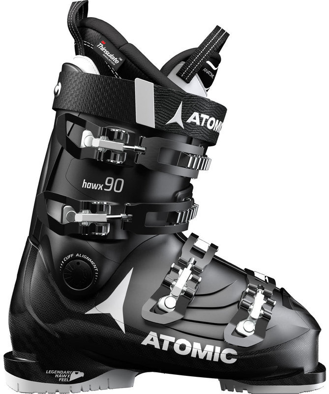 Chaussures de ski alpin Atomic Hawx 2.0 90 W Black/White 24/24.5 18/19