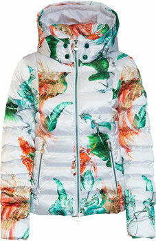 Casaco de esqui Sportalm Exotic Womens Jacket with Hood and Fur Optical White 40 - 1