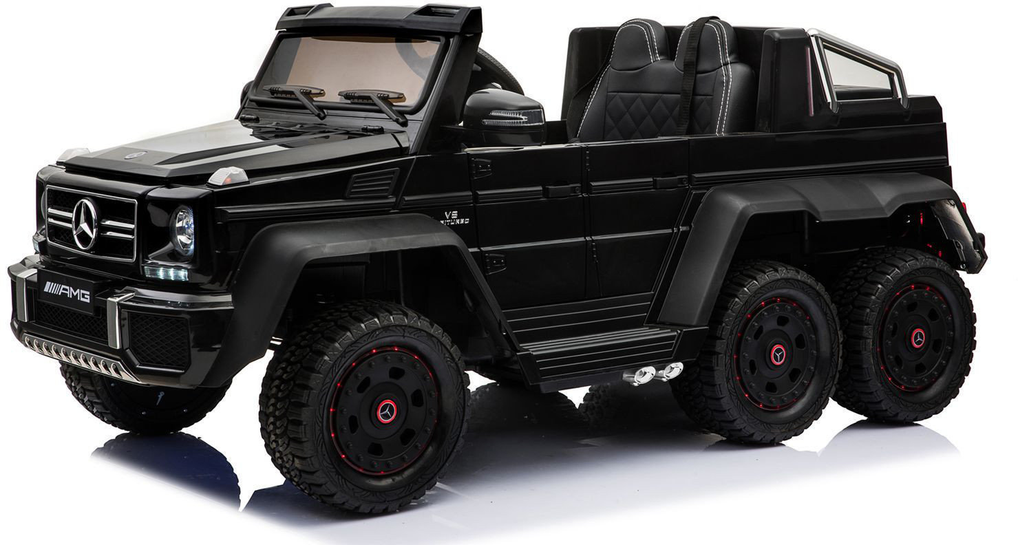 Electric Toy Car Beneo Electric Ride-On Car Mercedes-Benz G63 6X6 Black Paint