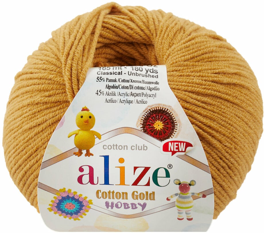 Knitting Yarn Alize Cotton Gold Hobby New 02