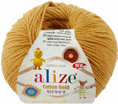 Fios para tricotar Alize Cotton Gold Hobby New 02 Fios para tricotar - 1