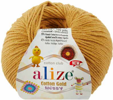 Strickgarn Alize Cotton Gold Hobby New 02 Strickgarn - 1