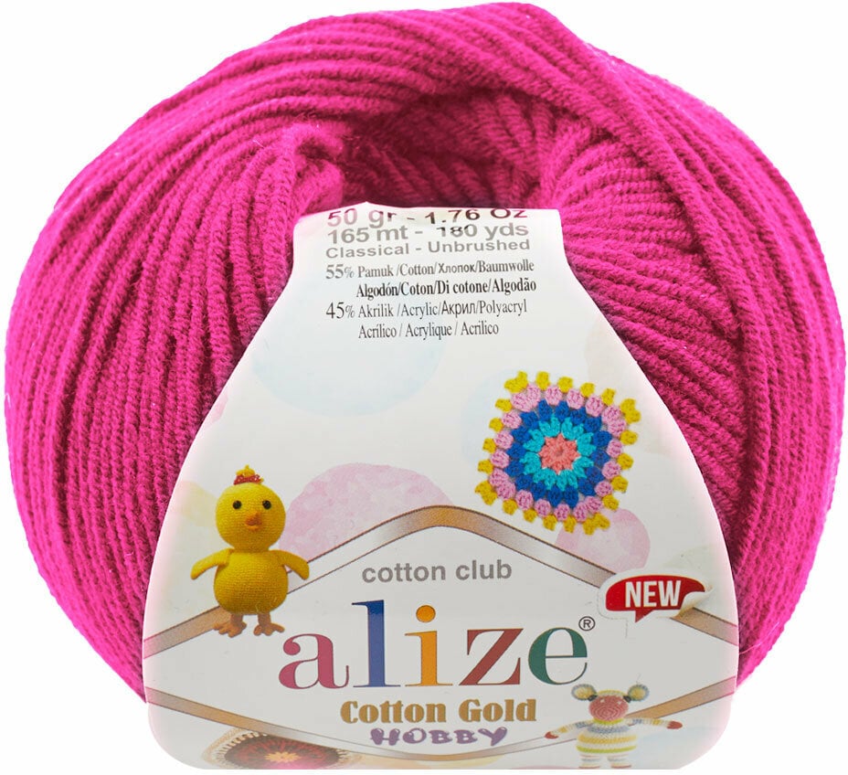 Kötőfonal Alize Cotton Gold Hobby New 149