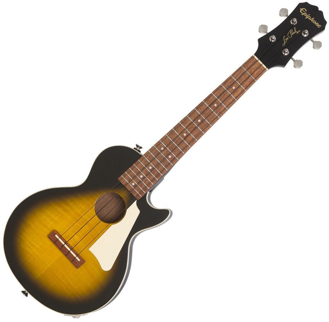 Tenorové ukulele Epiphone Les Paul Tenorové ukulele Vintage Sunburst
