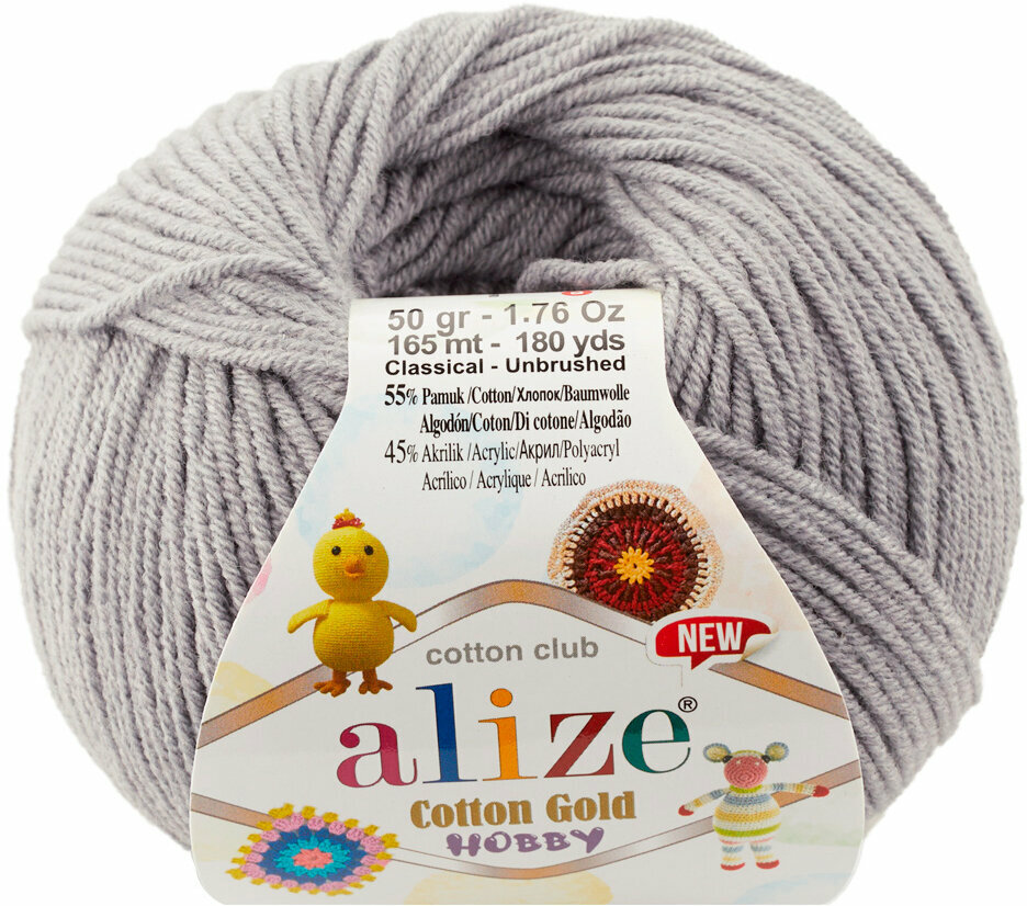 Pletací příze Alize Cotton Gold Hobby New 21 Pletací příze
