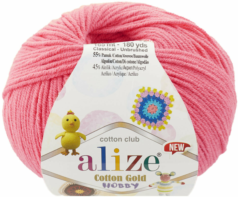 Fil à tricoter Alize Cotton Gold Hobby New 33 Fil à tricoter