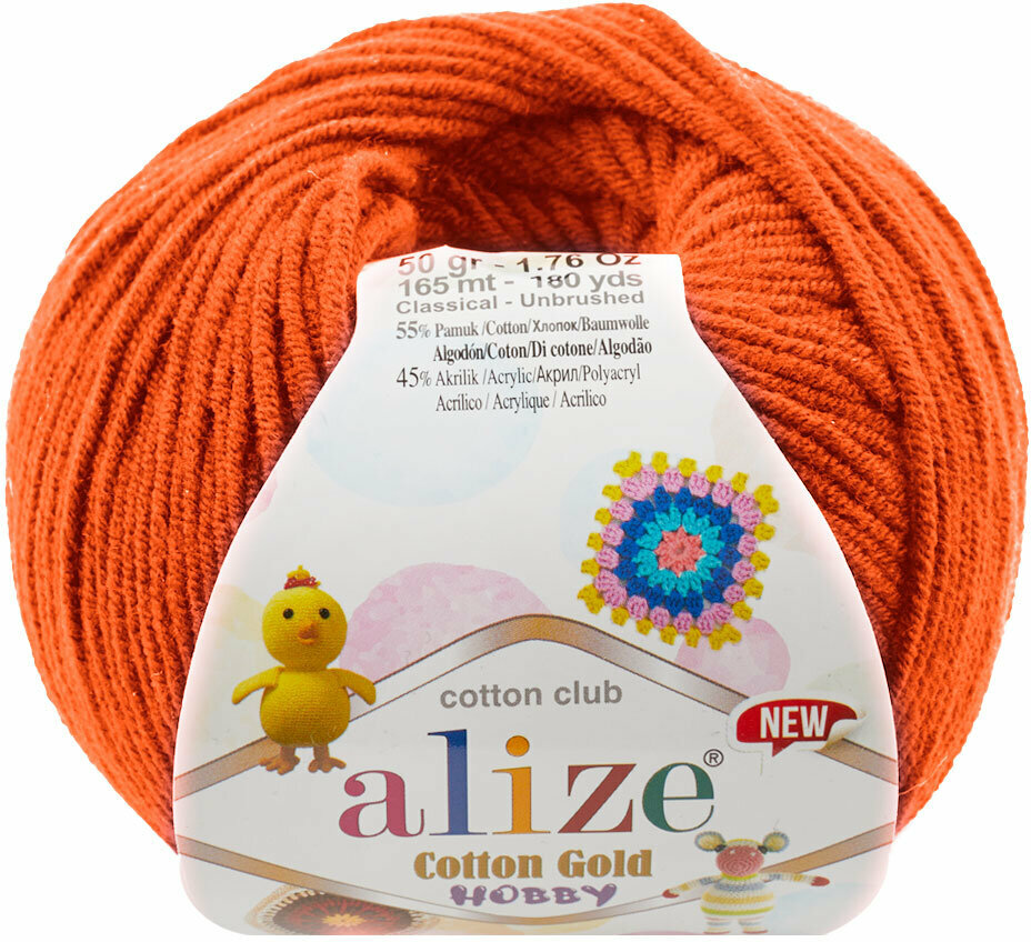 Fil à tricoter Alize Cotton Gold Hobby New 37 Fil à tricoter