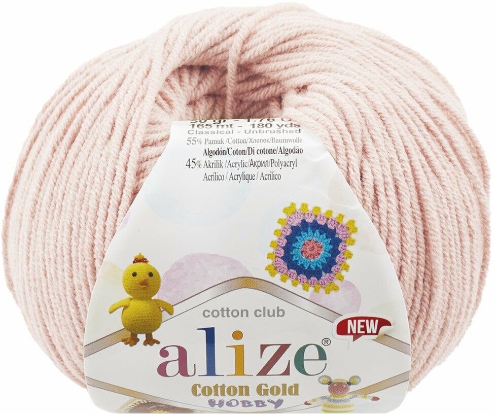 Knitting Yarn Alize Cotton Gold Hobby New 382