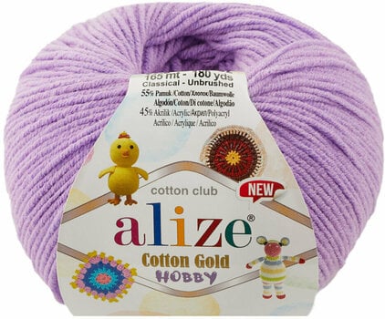 Fil à tricoter Alize Cotton Gold Hobby New 43 Fil à tricoter - 1