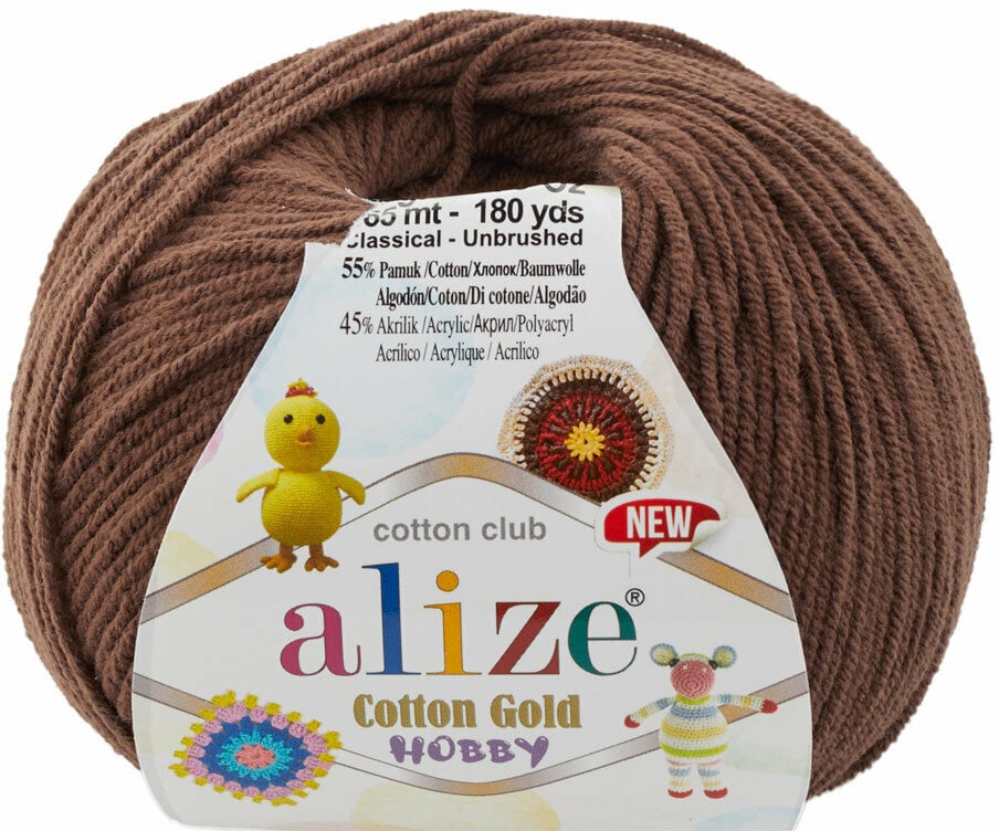 Knitting Yarn Alize Cotton Gold Hobby New 493