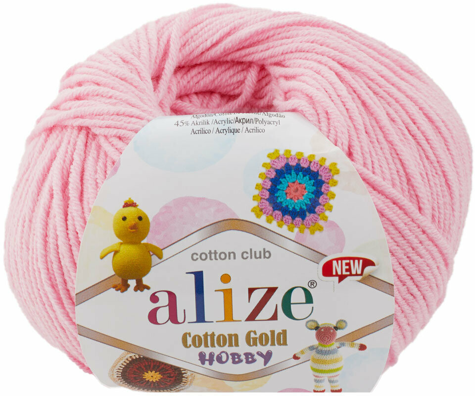 Fil à tricoter Alize Cotton Gold Hobby New 518 Fil à tricoter