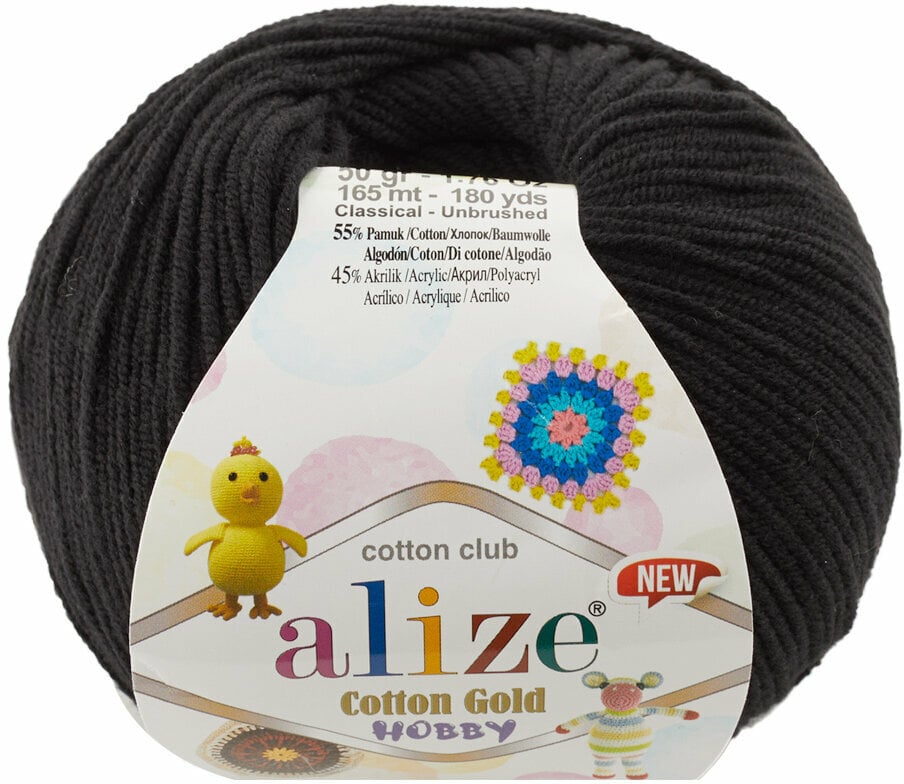 Fil à tricoter Alize Cotton Gold Hobby New 60