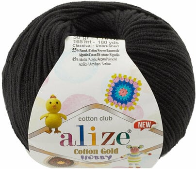 Плетива прежда Alize Cotton Gold Hobby New 60 - 1