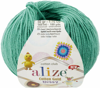 Knitting Yarn Alize Cotton Gold Hobby New 610 - 1