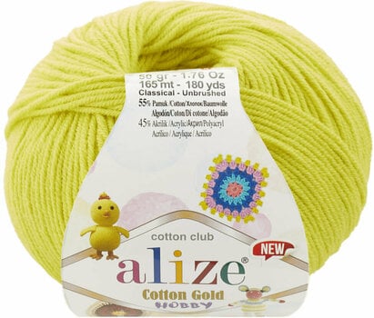 Pletací příze Alize Cotton Gold Hobby New 668 Pletací příze - 1