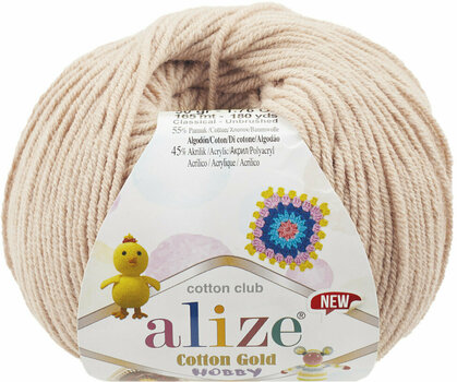 Fil à tricoter Alize Cotton Gold Hobby New 67 Fil à tricoter - 1