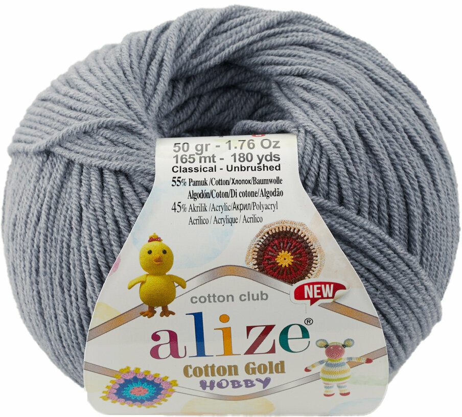 Knitting Yarn Alize Cotton Gold Hobby New 87 Knitting Yarn