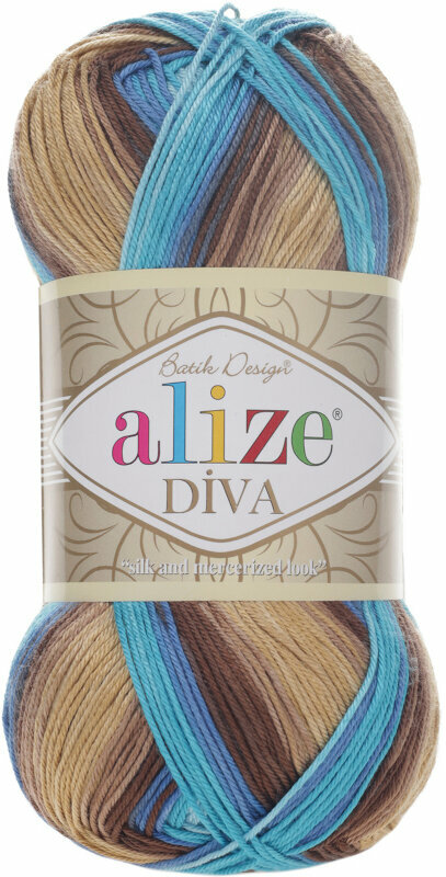 Knitting Yarn Alize Diva Batik 3243 Knitting Yarn