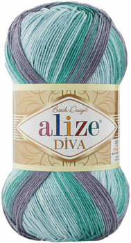 Pređa za pletenje Alize Diva Batik 6915 Pređa za pletenje - 1