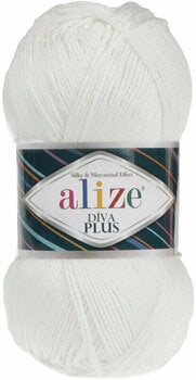 Pletací příze Alize Diva Plus 1055 Pletací příze - 1