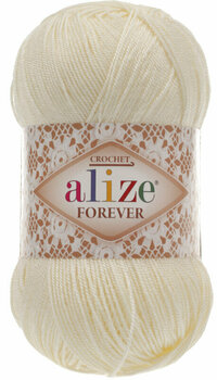 Knitting Yarn Alize Forever 01 - 1