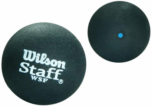 Balle de squash Wilson Staff Squash Balls Blue 2 Balle de squash - 1