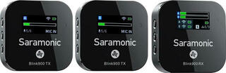 Draadloos audiosysteem Saramonic Blink900 B2 Advanced 2.4 GHz(2TX+1RX) Draadloos audiosysteem